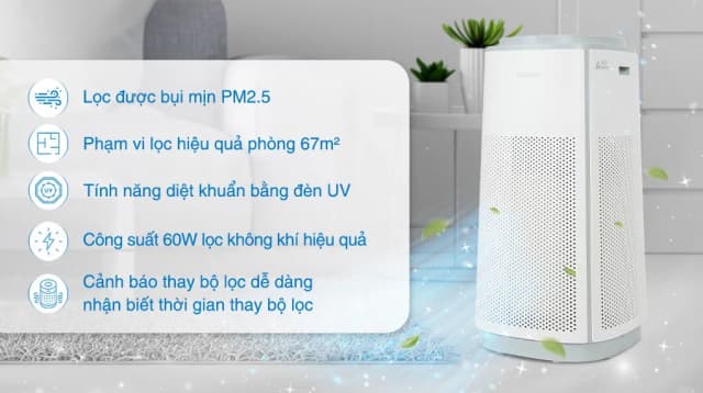 So sánh giá Máy lọc không khí Cuckoo CAC-K1910FW 60W rẻ nhất? - Ảnh 4
