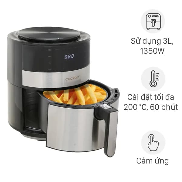 Nồi chiên không dầu Cuckoo 4.7 lít CAF-F0410T - Ảnh 10
