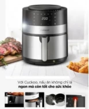 So sánh giá Nồi chiên không dầu Cuckoo 4.7 lít CAF-F0410T rẻ nhất? - Ảnh 13