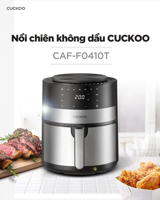 So sánh giá Nồi chiên không dầu Cuckoo 4.7 lít CAF-F0410T rẻ nhất? - Ảnh 5