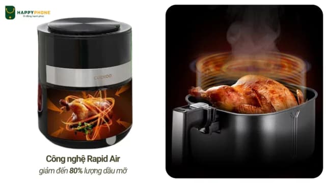So sánh giá Nồi chiên không dầu Cuckoo 5.5 lít CAF-G0510T rẻ nhất? - Ảnh 17