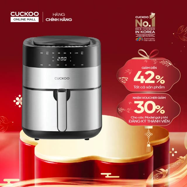 So sánh giá Nồi chiên không dầu Cuckoo 5.5 lít CAF-G0510T rẻ nhất? - Ảnh 7