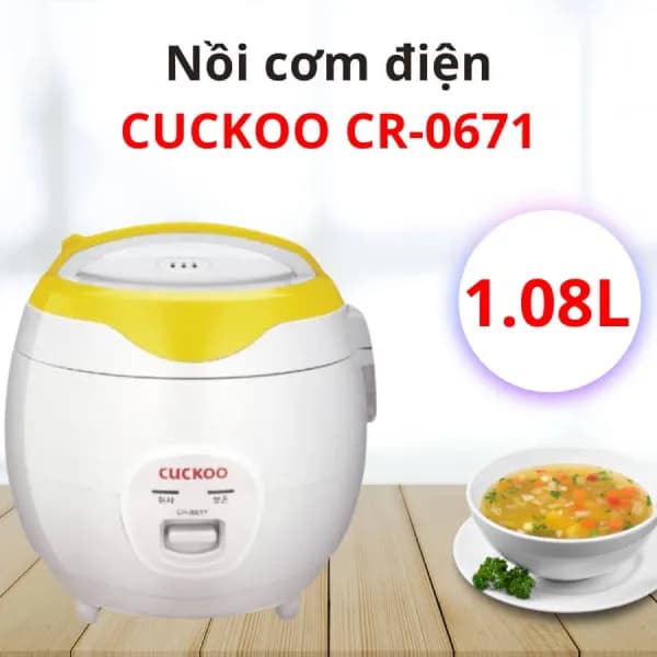 So sánh giá Nồi cơm nắp gài Cuckoo 1.08 lít CR-0671 rẻ nhất? - Ảnh 5