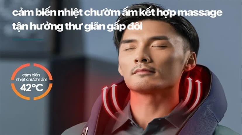 Đai choàng massage cổ vai gáy Philips PPM3521 - Giá rẻ nhất hôm nay - Ảnh 3