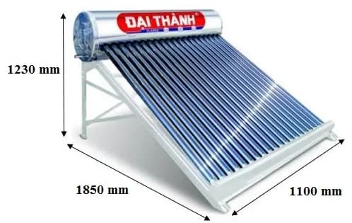 So sánh giá Máy nước nóng năng lượng mặt trời Đại Thành 130 lít Classic 58-12 rẻ nhất? - Ảnh 2