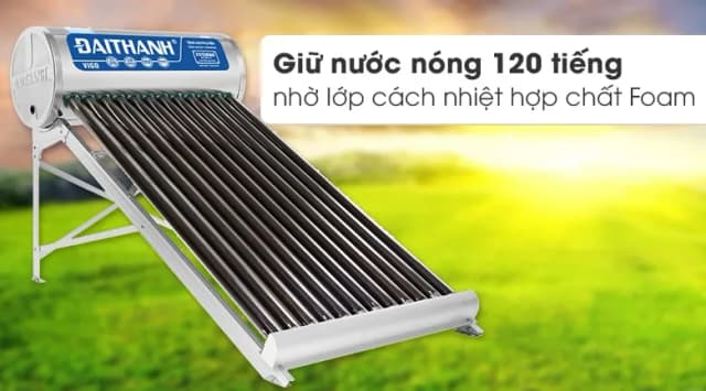 So sánh giá Máy nước nóng năng lượng mặt trời Đại Thành 130 lít Vigo 58-12 rẻ nhất? - Ảnh 4