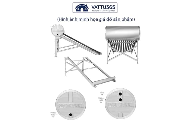 So sánh giá Máy nước nóng năng lượng mặt trời Đại Thành 160 lít Vigo 58-15 rẻ nhất? - Ảnh 13
