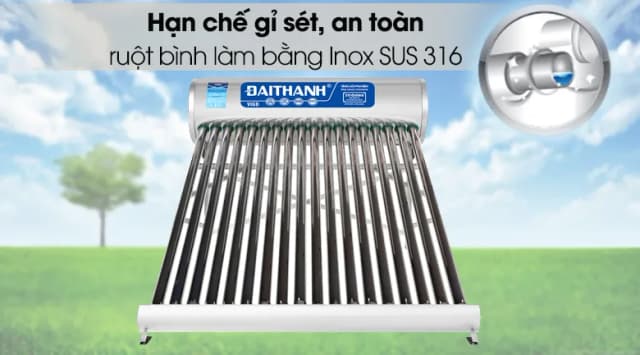 So sánh giá Máy nước nóng năng lượng mặt trời Đại Thành 180 lít Vigo 58-18 rẻ nhất? - Ảnh 18
