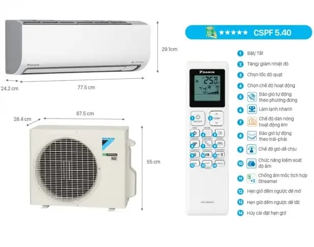 So sánh giá Máy lạnh Daikin Inverter 1.5 HP ATKF35ZVMV rẻ nhất? - Ảnh 11