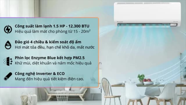 So sánh giá Máy lạnh Daikin Inverter 1.5 HP ATKF35ZVMV rẻ nhất? - Ảnh 14