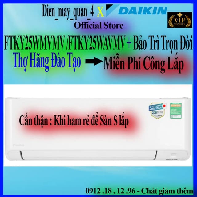 So sánh giá Máy lạnh Daikin Inverter 1 HP FTKY25WMVMV rẻ nhất? - Ảnh 15
