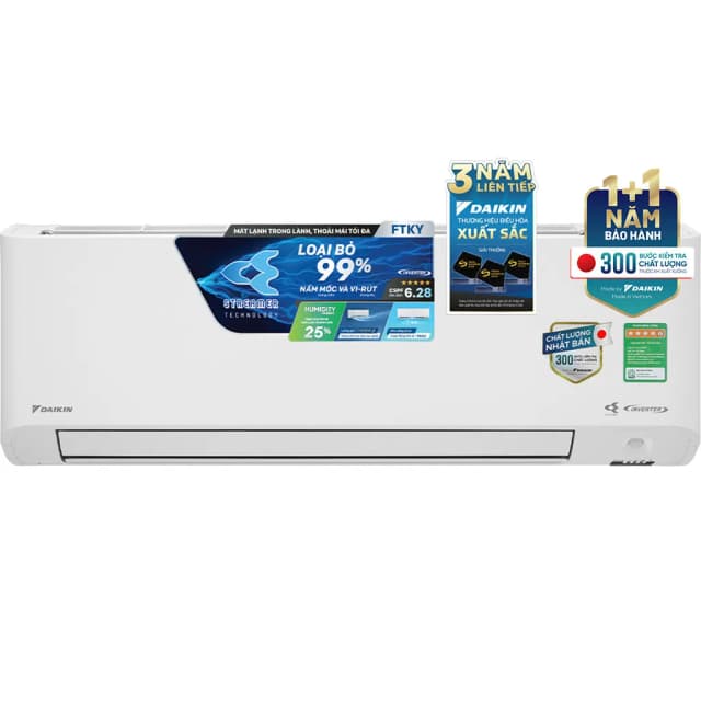 So sánh giá Máy lạnh Daikin Inverter 1.5 HP FTKY35WMVMV rẻ nhất? - Ảnh 4