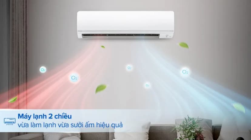 Máy lạnh 2 chiều Daikin Inverter 2 HP FTHF50VAVMV - Giá rẻ nhất hôm nay - Ảnh 4