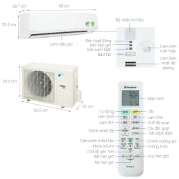 Máy lạnh 2 chiều Daikin Inverter 2 HP FTHF50VAVMV - Giá rẻ nhất hôm nay - Ảnh 5