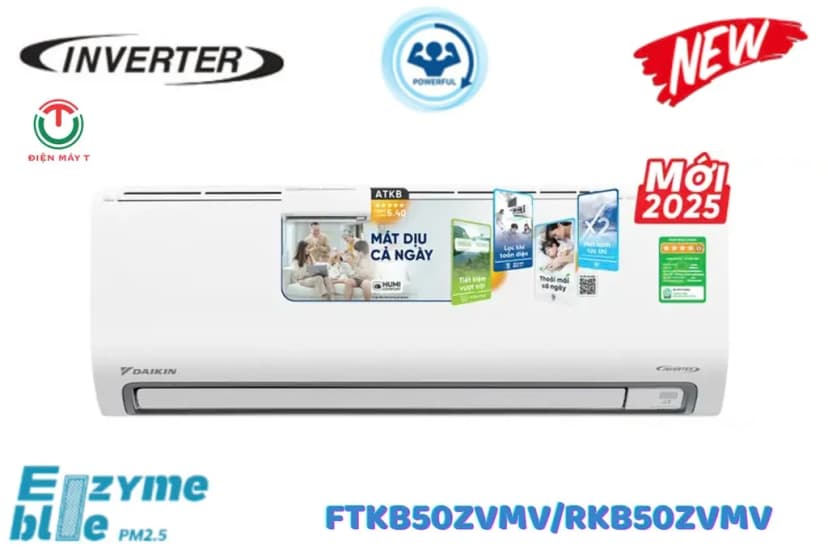 Máy lạnh Daikin Inverter 2 HP FTKB50ZVMV - Giá rẻ nhất hôm nay - Ảnh 12