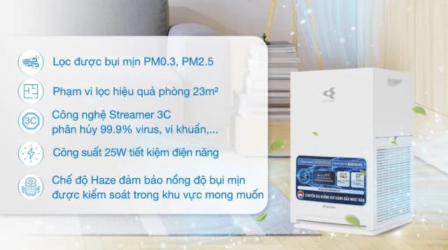 So sánh giá Máy lọc không khí Daikin MC30YVM7 25W rẻ nhất? - Ảnh 17
