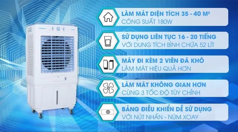 So sánh giá Quạt điều hòa Daikiosan DKA-05000G 180W - Tìm sản phẩm giá rẻ nhất - Ảnh 2