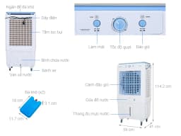 So sánh giá Quạt điều hòa Daikiosan DKA-05000G 180W - Tìm sản phẩm giá rẻ nhất - Ảnh 14