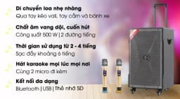 Loa kéo karaoke Dalton TS-12G450X 500W - Giá rẻ nhất hôm nay - Ảnh 10