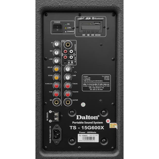 So sánh giá Loa kéo Karaoke Dalton TS-15G600X 600W rẻ nhất? - Ảnh 13