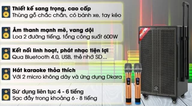 So sánh giá Loa kéo Karaoke Dalton TS-15G600X 600W rẻ nhất? - Ảnh 17