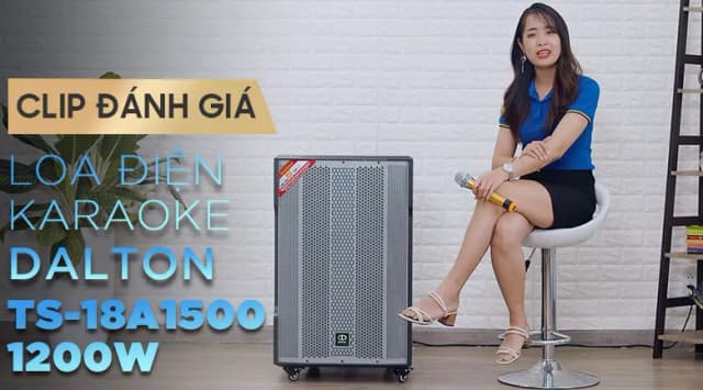 So sánh giá Loa điện karaoke Dalton TS - 18A1500 1200W rẻ nhất? - Ảnh 4