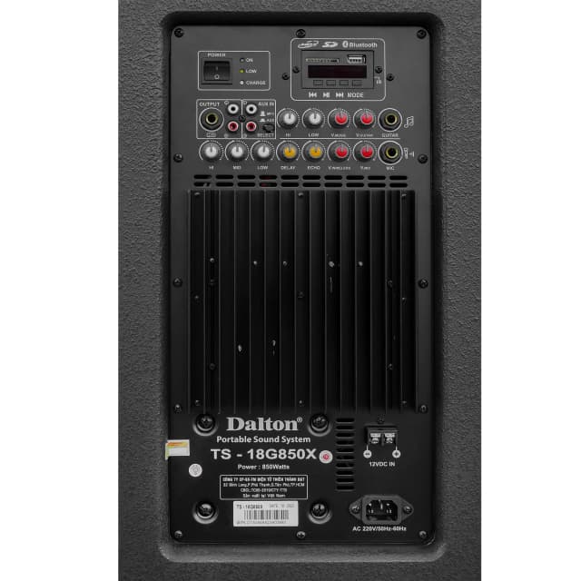 So sánh giá Loa kéo karaoke Dalton TS-18G850X 850W rẻ nhất? - Ảnh 6