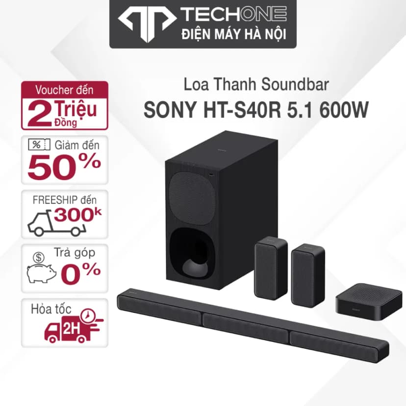 Bộ loa thanh Sony HT-S40R 600W - Giá rẻ nhất hôm nay - Ảnh 9