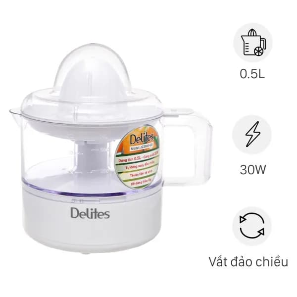 Top 1 so sánh giá Máy vắt cam Delites 40W D-8007A - Tìm sản phẩm giá rẻ nhất - Ảnh 12