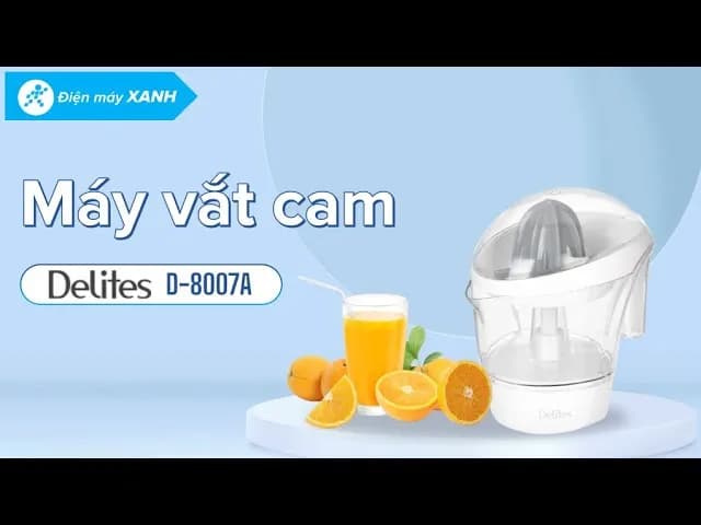 So sánh giá Máy vắt cam Delites 40W D-8007A - Tìm sản phẩm giá rẻ nhất - Ảnh 8