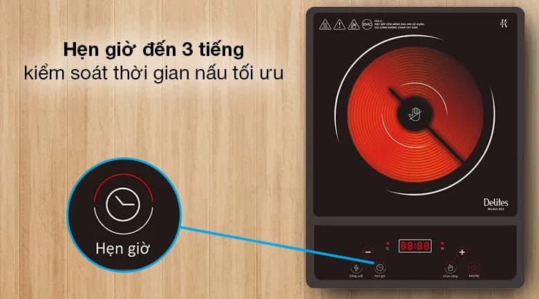 So sánh giá Bếp hồng ngoại đơn Delites 853 2000W - Tìm sản phẩm giá rẻ nhất - Ảnh 3