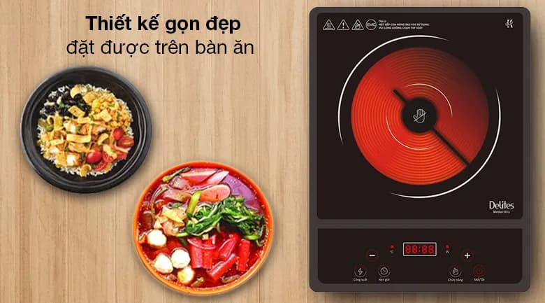 So sánh giá Bếp hồng ngoại đơn Delites 853 2000W - Tìm sản phẩm giá rẻ nhất - Ảnh 9