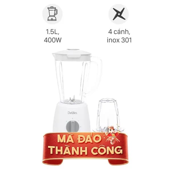 So sánh giá Máy xay sinh tố đa năng Delites BL2009 rẻ nhất? - Ảnh 10