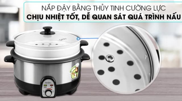 So sánh giá Nồi lẩu điện Delites CBR35-80 3.5 lít rẻ nhất? - Ảnh 8