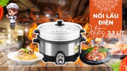 Nồi lẩu điện Delites CBR45-90 4.5 lít - Giá rẻ nhất hôm nay - Ảnh 18