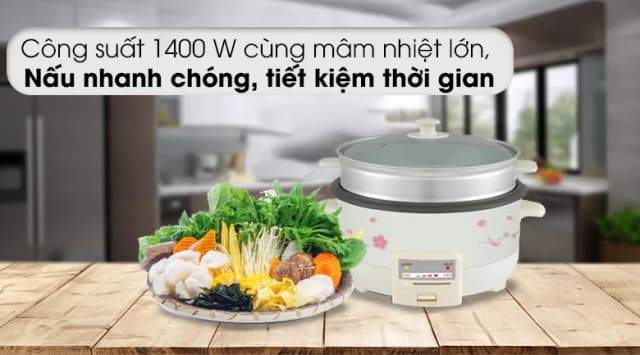 Top 1 so sánh giá Nồi lẩu điện Delites CBR45-90 4.5 lít - Tìm sản phẩm giá rẻ nhất - Ảnh 5
