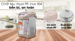 Bình thủy điện Delites EKA-5.0F 3.2 lít - Giá rẻ nhất hôm nay - Ảnh 5