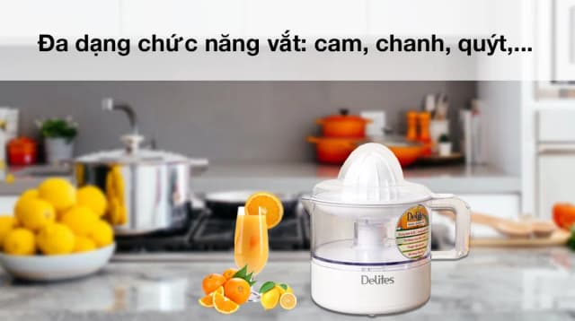 Top 1 so sánh giá Máy vắt cam Delites 30W JC3000-GS - Tìm sản phẩm giá rẻ nhất - Ảnh 10
