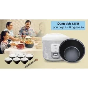 So sánh giá Nồi cơm nắp gài Delites 1.8 lít NCG1805 rẻ nhất? - Ảnh 17