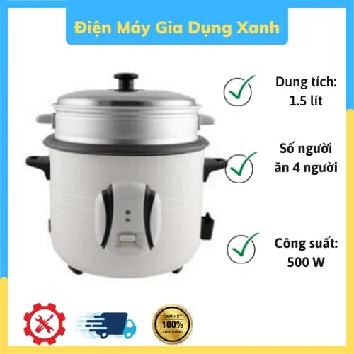 So sánh giá Nồi cơm nắp rời Delites 1.5 lít NCR1502 rẻ nhất? - Ảnh 12