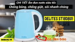 Bình đun siêu tốc Delites 1.8 lít ST18DB01 - Giá rẻ nhất hôm nay - Ảnh 12