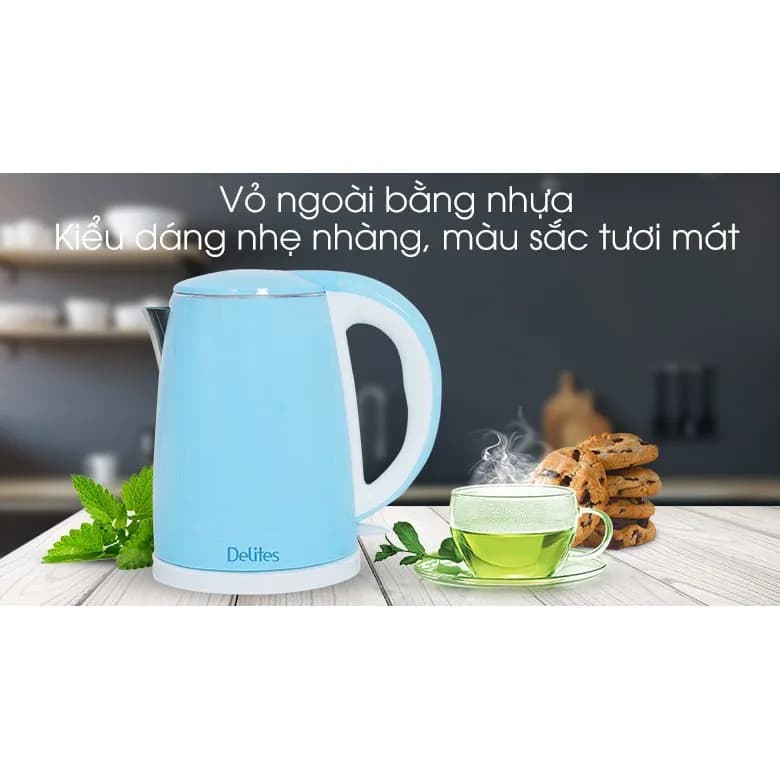 Bình đun siêu tốc Delites 1.8 lít ST18DB01 - Giá rẻ nhất hôm nay - Ảnh 8