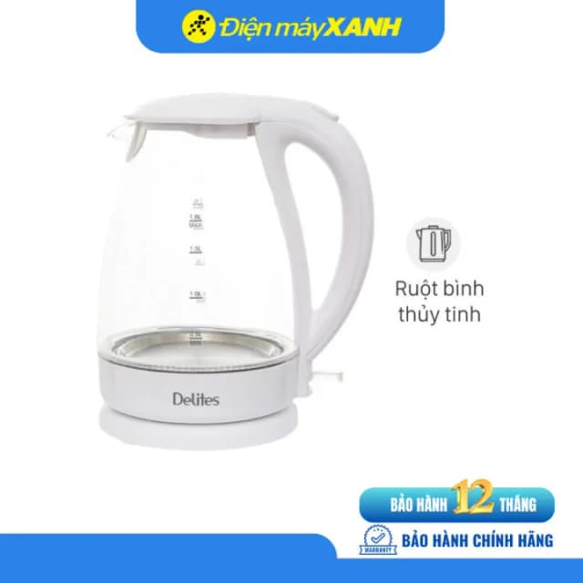 So sánh giá Bình đun siêu tốc Delites 1.8 lít ST18G02 rẻ nhất? - Ảnh 15