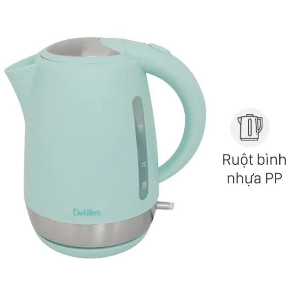 So sánh giá Bình đun siêu tốc Delites 1.8 lít ST18G02 - Tìm sản phẩm giá rẻ nhất - Ảnh 5
