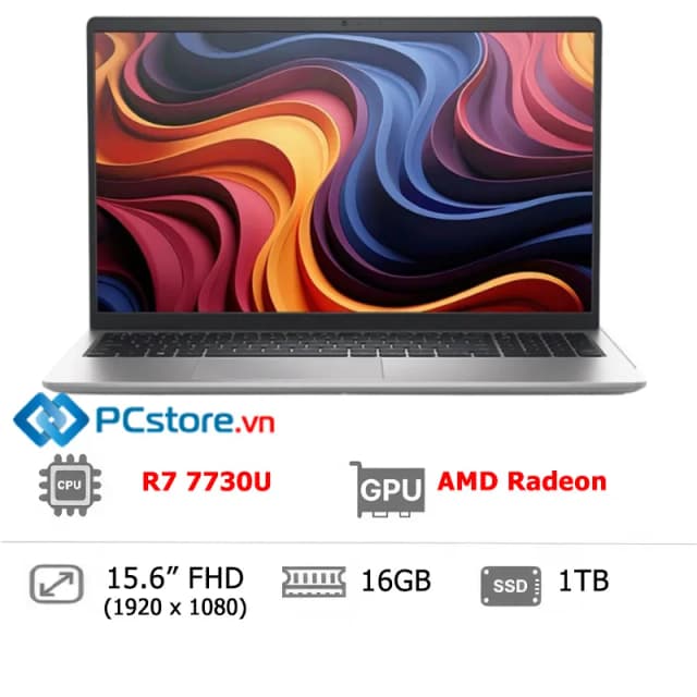 Top 1 so sánh giá Laptop Dell 15 DC15255 - X9YM41 (R7 7730U, 16GB, 1TB, Full HD 120Hz, OfficeH24+365B, Win11) - Tìm sản phẩm giá rẻ nhất - Ảnh 3
