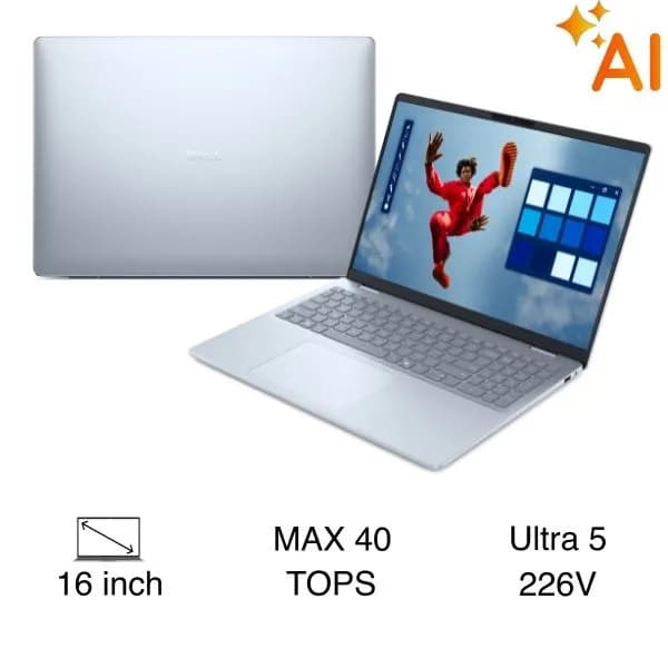 Laptop Dell 16 Plus DB16250 - DB6U5387W1 (Ultra 5 226V, 16GB, 1TB, WQXGA, OfficeH24+365, Win11) - Ảnh 3