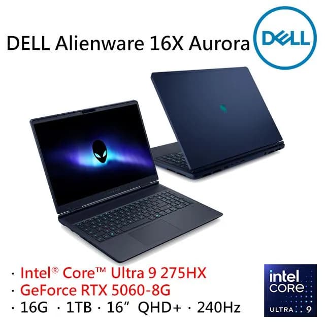 Top 1 so sánh giá Laptop Dell Gaming Alienware 16 Aurora AC16250 - 71072937 (Core 7 240H, 16GB, 1TB, RTX 5060 8GB, WQXGA 120Hz, OfficeH24+365, Win11) - Tìm sản phẩm giá rẻ nhất - Ảnh 14