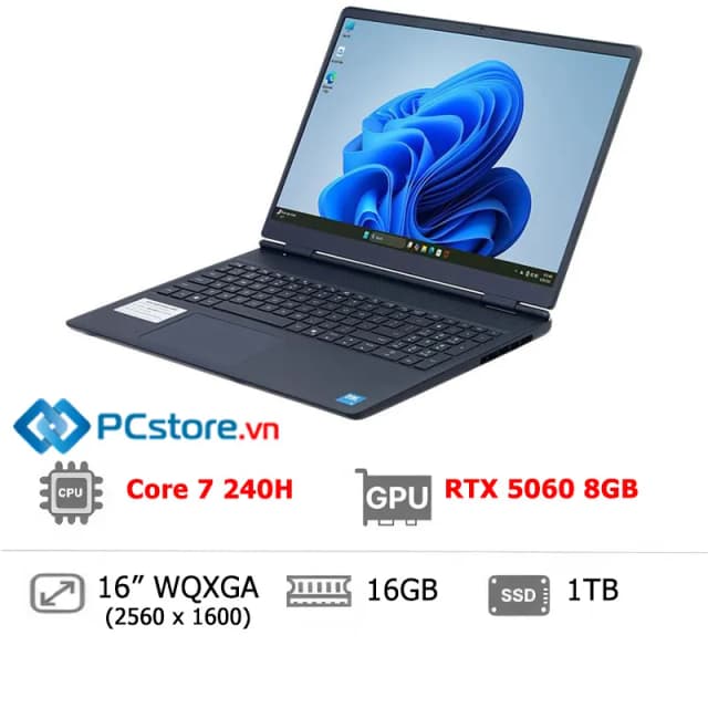 Top 1 so sánh giá Laptop Dell Gaming Alienware 16 Aurora AC16250 - 71072937 (Core 7 240H, 16GB, 1TB, RTX 5060 8GB, WQXGA 120Hz, OfficeH24+365, Win11) - Tìm sản phẩm giá rẻ nhất - Ảnh 9