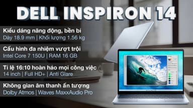 Laptop Dell Inspiron 14 5440 - 7FN5J (Core 7 150U, 16GB, 1TB, Full HD+, OfficeHS, Win11) - 3