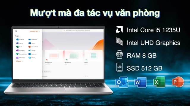 So sánh giá Laptop Dell Inspiron 15 3520 - N3520-i5U085W11SLU (i5 1235U, 8GB, 512GB, Full HD 120Hz, OfficeH24+365, Win11) rẻ nhất? - Ảnh 9